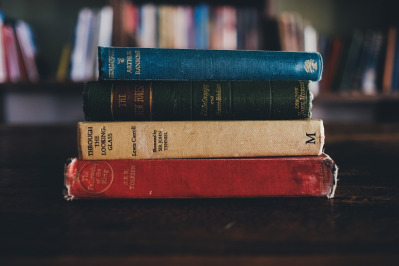 books reading stack library